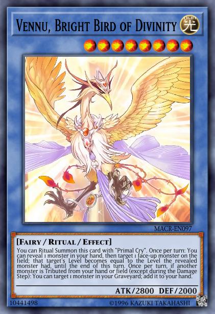 Vennu, Oiseau Lumineux de la Divinité