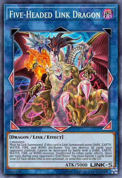 Dragon Lien à Cinq Têtes