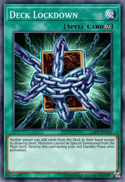 Verrouillage de Deck