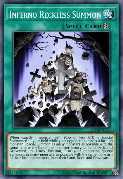 Invocation Infernale Téméraire