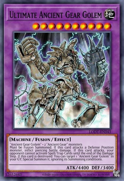 Golem Rouages Ancients Ultime