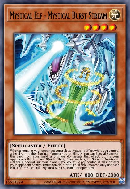 Elfe Mystique - Foudre Blanche