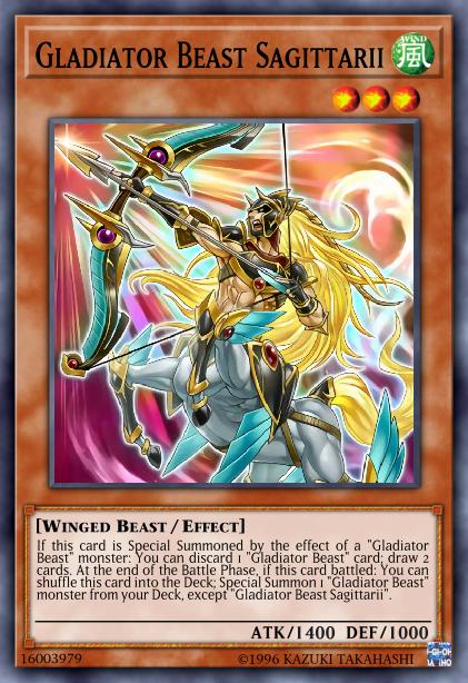 Sagittarii, Bête Gladiateur