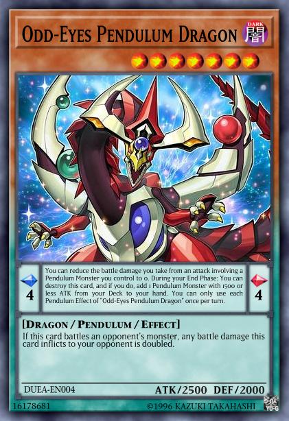 Dragon Pendule aux Yeux Impairs