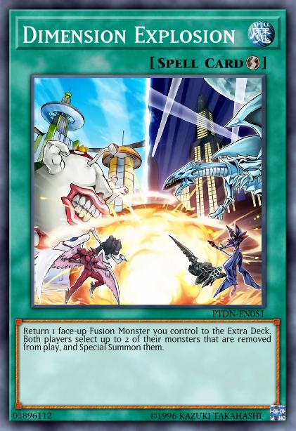 Explosion Dimensionnelle