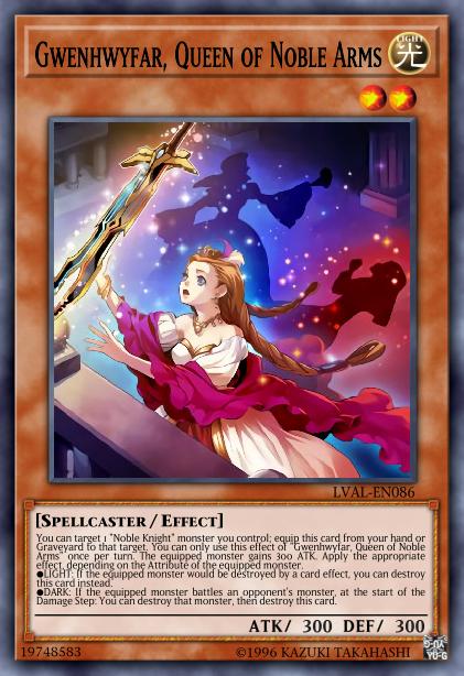 Gwenhwyfar, Reine des Armes Nobles