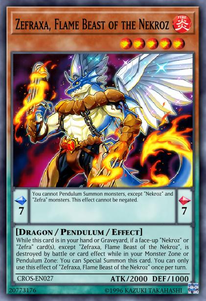 Zefraxa, Bête des Flammes des Nékroz