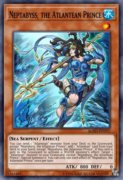 Neptabysses, le Prince de l'Atlantide