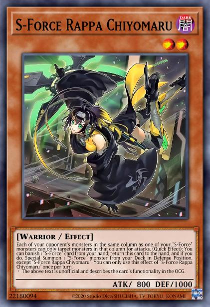 Rappa Chiyomaru de la Force-S