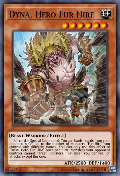 Dyna, Héros Mercefourrure