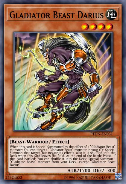 Darius, Bête Gladiateur