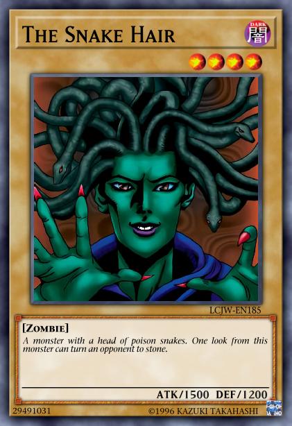 Tête Cheveux Serpent