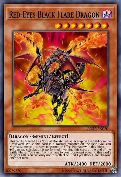 Dragon Flamboyant Noir aux Yeux Rouges
