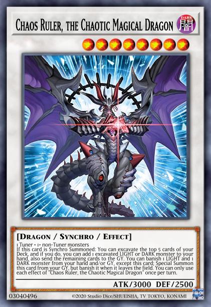Chef du Chaos, le Dragon Magique Chaotique