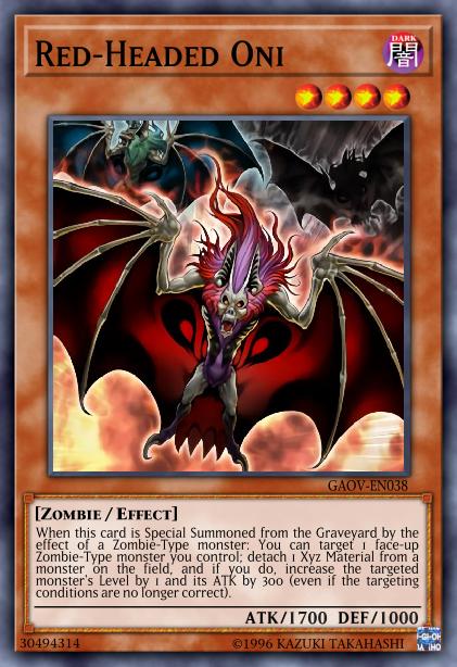 Oni à la Tête Rouge