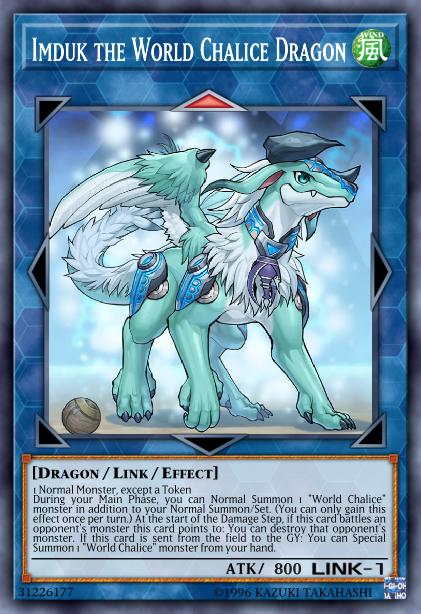 Imduk le Dragon du Calice du Monde