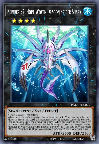 Numéro 37 : Espoir Tissé Dragon Araignée Requin