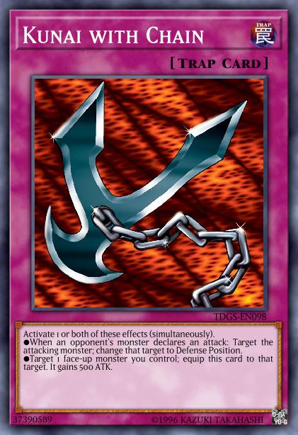 Kunai avec Chaîne