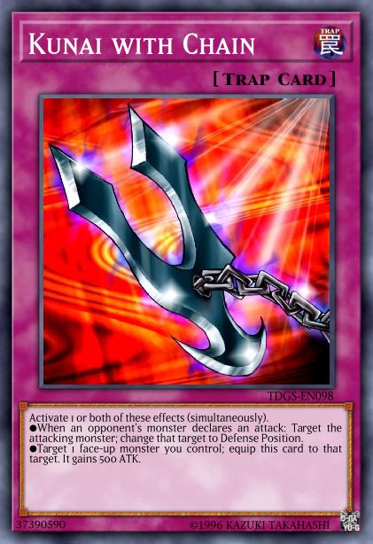 Kunai avec Chaîne