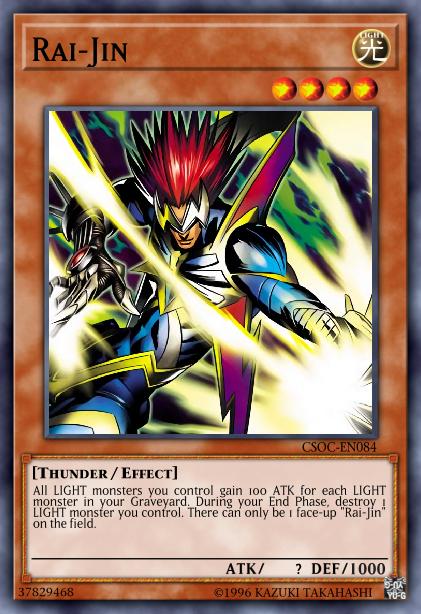 Rai-Jin, Combattant du Tonnerre