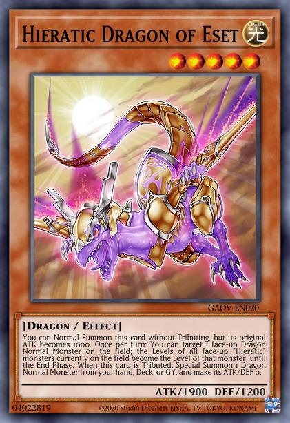 Dragon Hiératique d'Eset