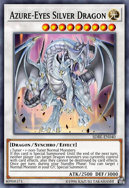 Dragon Argent aux Yeux Azur