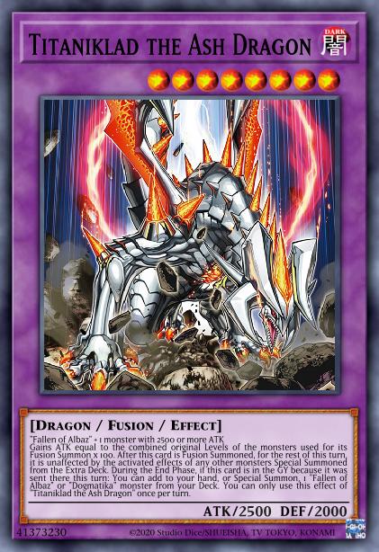 Titaniklad le Dragon des Cendres