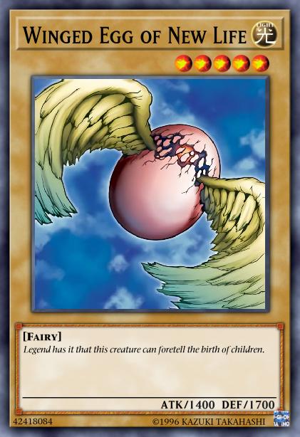 Winged Egg of New Life