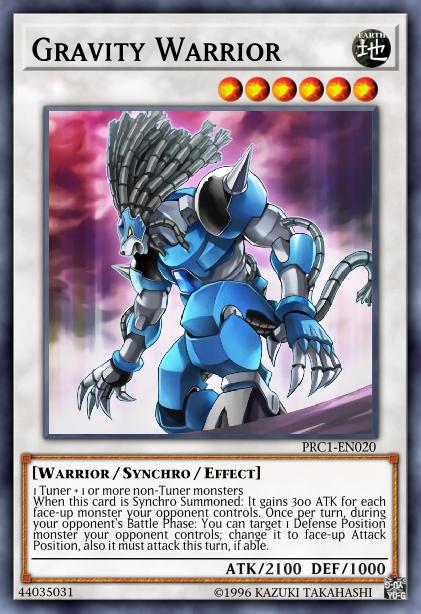 Guerrier Gravité