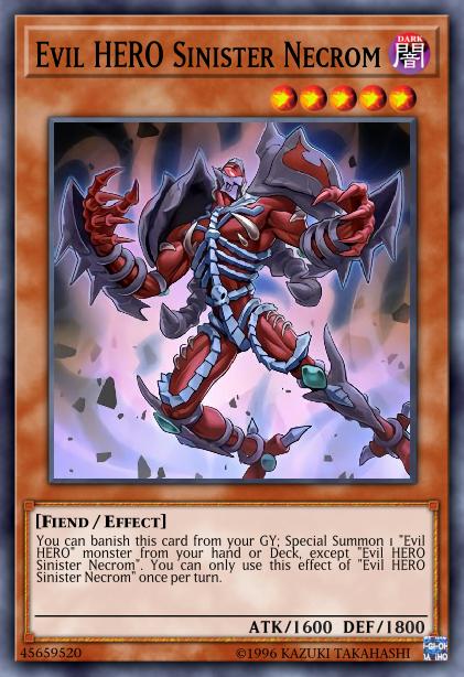 Nécrome Sinistre, HÉROS du Mal