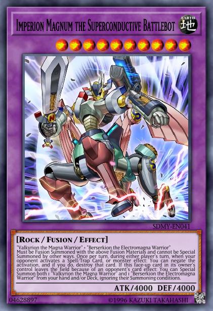 Imperion Magnum le Bot de Combat Supraconducteur