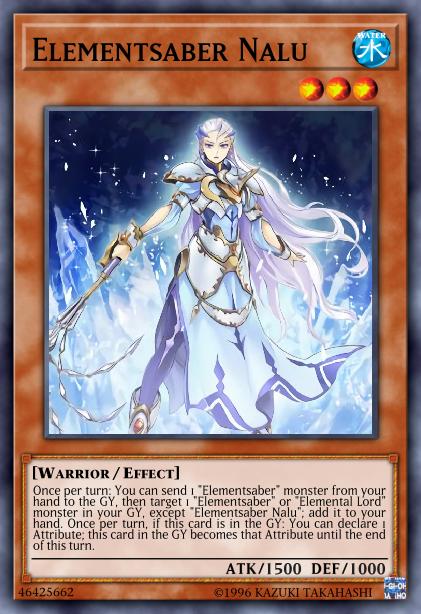 Nalu, Élémentsabre