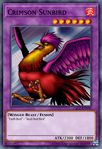 Oiseau du Soleil Cramoisi