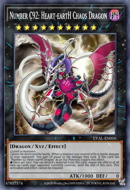 Numéro C92 : Dragon Heart-eartH du Chaos