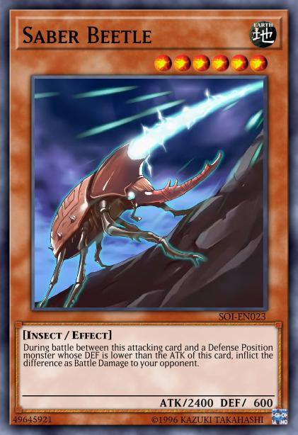 Scarabée Sabre