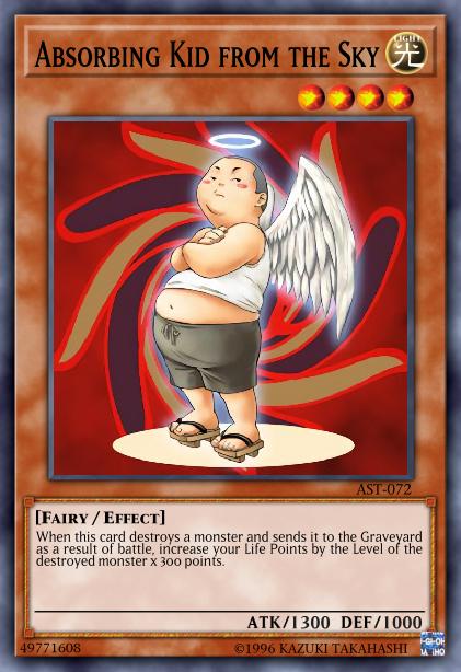 L'Enfant Absorbant venu du Ciel