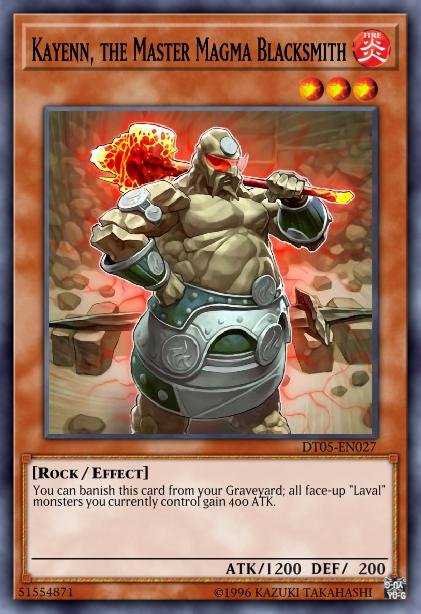 Kayenn le Maître Forgeron du Magma
