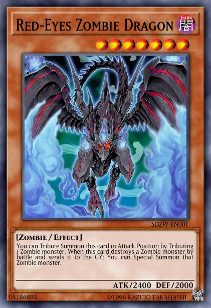 Dragon Zombie aux Yeux Rouges