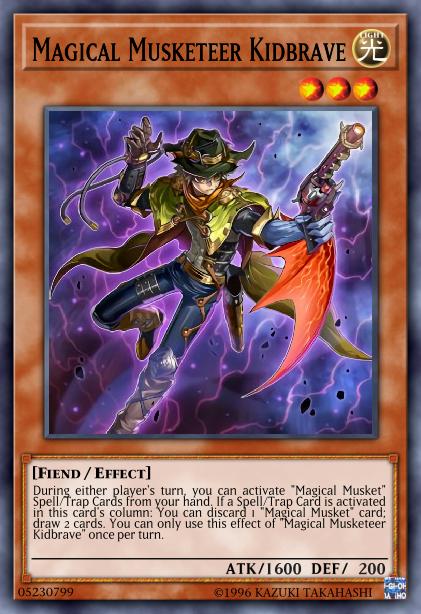 Kidbrave, Magie de Mousquetaire