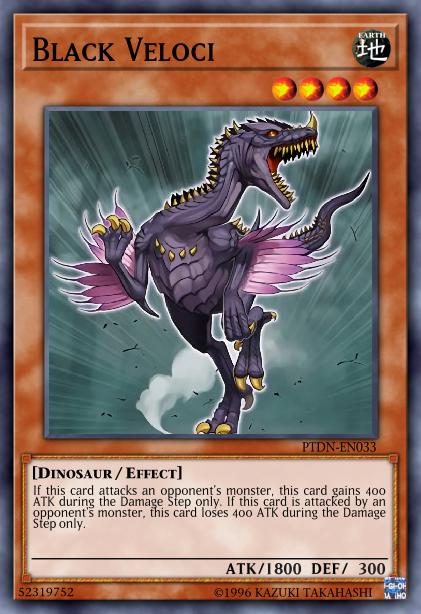 Velociraptor Noir
