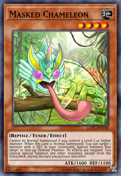 Caméléon Masqué