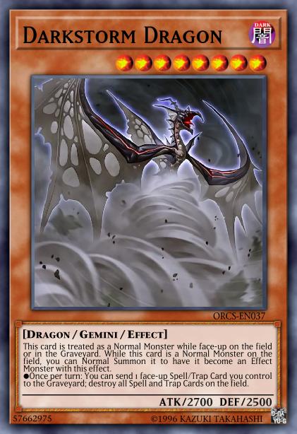Dragon Orage Ténébreux