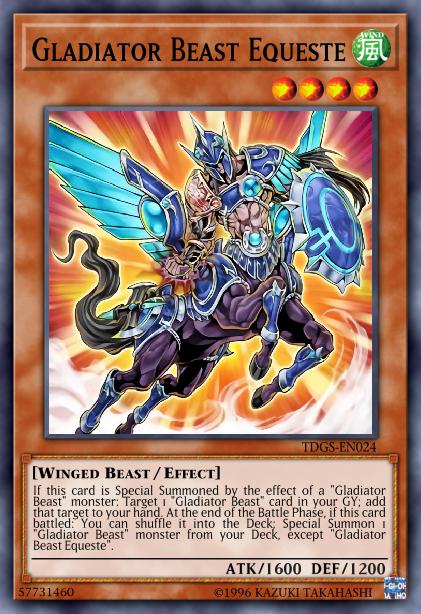 Eques, Bête Gladiateur