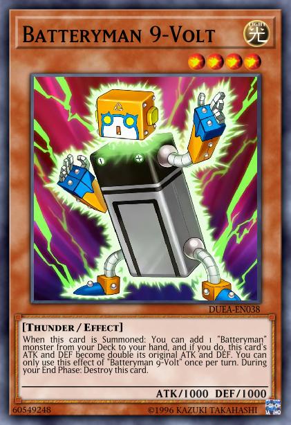 Homme-Batterie 9V