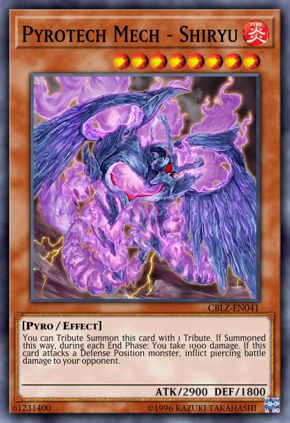 Shiryu - Méca Pyrotech