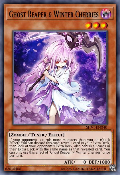 Faucheur Fantôme et Cerises Blanches