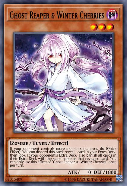 Faucheur Fantôme et Cerises Blanches