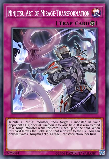 Art Ninjitsu de la Miragemétamorphose