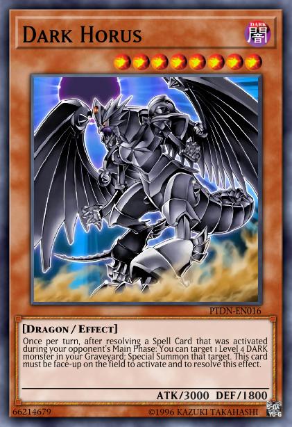 Horus le Dragon des Ténèbres