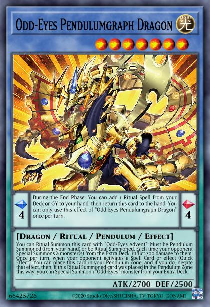 Dragon du Pendulegraphe aux Yeux Impairs